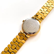 Load image into Gallery viewer, Ladies&#39; Vintage Gold-Plated Tissot Stylist Quartz Watch - Black Dial
