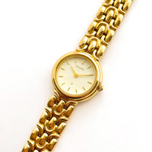 Load image into Gallery viewer, Vintage Ladies&#39; Gold-Plated Accurist Quartz Watch - Beige Round Dial
