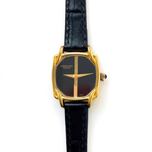 Load image into Gallery viewer, Gold-Plated Raymond Weil Mechanical Watch with Black and Gold Dial

