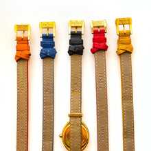 Load image into Gallery viewer, Vintage 1990s Fendi 640L Quartz Watch - Interchangeable Leather Straps

