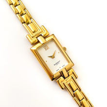Load image into Gallery viewer, Vintage 1990s Gold-Plated Ladies&#39; Givenchy Quartz Watch with Rectangular Dial
