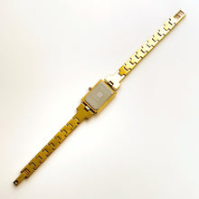 Load image into Gallery viewer, Vintage 1990s Gold-Plated Ladies&#39; Givenchy Quartz Watch with Rectangular Dial
