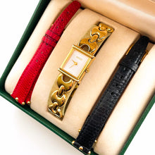 Load image into Gallery viewer, Gucci 1800 – Ladies’ Quartz Watch with Interchangeable Straps, Boxed, 1990s
