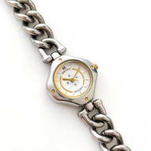Load image into Gallery viewer, Rare 90s Two-Tone Steel Seiko Moorea Quartz Watch with Chain Bracelet
