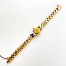 Load image into Gallery viewer, Very Rare 90s Gold-Plated Seiko Jewellery Quartz Watch with Tiny Dial, Thin Bracelet and 7 Diamonds
