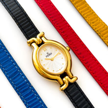 Load image into Gallery viewer, Vintage 1990s Fendi 640L Quartz Watch - Interchangeable Leather Straps
