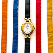 Load image into Gallery viewer, Vintage 1990s Fendi 640L Quartz Watch - Interchangeable Leather Straps
