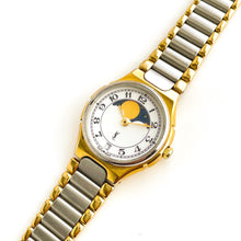Load image into Gallery viewer, YSL Ladies&#39; Moon Phase Quartz Watch with Two-Tone Bracelet
