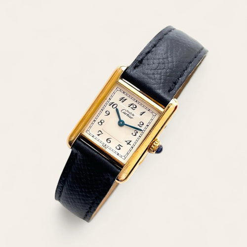 Vintage Ladies' Must de Cartier Tank Vermeil - Quartz