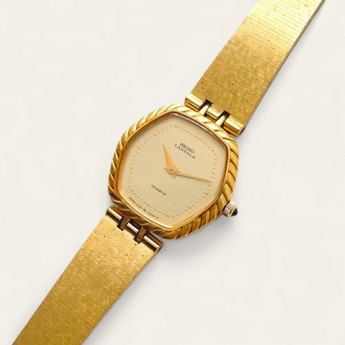 Seiko Lassale – Gold-Plated Ladies’ Quartz Watch, 1990s
