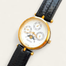 Load image into Gallery viewer, Gucci Moonphase – Unisex Quartz Watch with 3 Sub-Dials, 1990s
