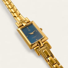 Load image into Gallery viewer, Vintage 1990s Gold-Plated Ladies&#39; Givenchy Quartz Watch - Blue Dial
