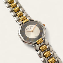 Load image into Gallery viewer, Vintage Two-Tone Christian Dior Ladies&#39; Quartz Watch - Silver Octagon
