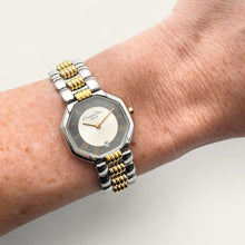 Load image into Gallery viewer, Vintage Two-Tone Christian Dior Ladies&#39; Quartz Watch - Silver Octagon
