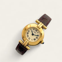 Load image into Gallery viewer, Vintage Cartier Must Colisée Vermeil - Gold-Plated Silver 925 with Beige Dial
