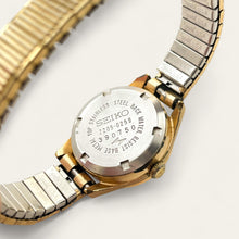 Load image into Gallery viewer, Vintage 1973 Gold-Plated Ladies&#39; Seiko Automatic Mechanical Watch
