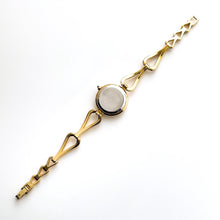 Load image into Gallery viewer, Vintage Ladies&#39; Gold-Plated Accurist Quartz Watch with Dark Blue Dial
