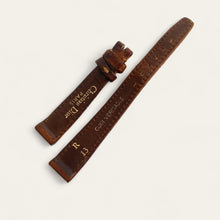 Load image into Gallery viewer, Vintage Ladies&#39; Christian Dior Gold-Plated Quartz Watch - Brown Leather
