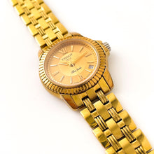 Load image into Gallery viewer, Ladies&#39; Vintage Gold-Plated Tissot Ballade Quartz Watch
