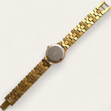 Load image into Gallery viewer, Ladies' Vintage Gold-Plated Tissot Stylist Quartz Watch - Black Dial
