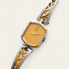 Seiko Ladies’ Quartz Watch – Two-Tone with Intricate Bracelet, 1990s