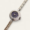 Citizen Ladies’ Mechanical Watch – White Gold-Plated, Ornate Case