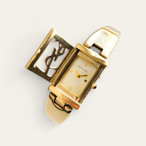 Vintage 40th Anniversary YSL Ladies' Quartz GP Watch - Hidden Dial