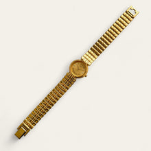 Load image into Gallery viewer, Vintage Gold-Plated Ladies&#39; Seiko Quartz Watch - Gold Dial
