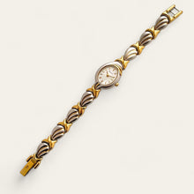 Load image into Gallery viewer, Vintage 1999 Ladies&#39; Two-Tone Bulova Quartz Watch - Oval Dial
