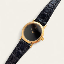 Load image into Gallery viewer, Tiny 1980s Gold-Plated Omega De Ville Ladies&#39; Quartz Watch - Boxed
