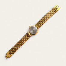 Load image into Gallery viewer, Vintage Ladies&#39; Gold-Plated Ingersoll Quartz Watch - White Round Dial
