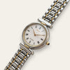 Vintage Ladies' 90s Two-Tone Seiko Exceline Quartz Watch - Round Dial