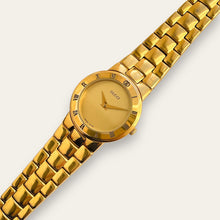 Load image into Gallery viewer, Vintage 1990s Ladies&#39; Gold-Plated Gucci 3300.2.L Quartz Watch - Gold Dial
