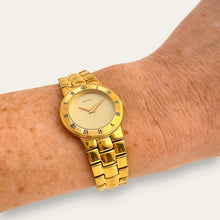 Load image into Gallery viewer, Vintage 1990s Ladies&#39; Gold-Plated Gucci 3300.2.L Quartz Watch - Gold Dial
