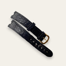 Load image into Gallery viewer, Vintage 1980s Cartier Must Vendome Watch: Gold-Plated Silver, Black Dial
