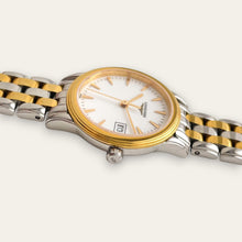 Load image into Gallery viewer, Ladies' Two-Tone Longines 'Flagship' Quartz Watch
