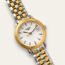 Load image into Gallery viewer, Ladies' Two-Tone Longines 'Flagship' Quartz Watch
