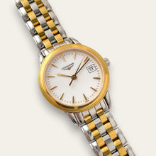 Load image into Gallery viewer, Ladies' Two-Tone Longines 'Flagship' Quartz Watch
