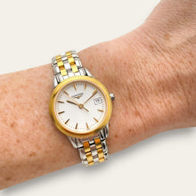 Load image into Gallery viewer, Ladies' Two-Tone Longines 'Flagship' Quartz Watch
