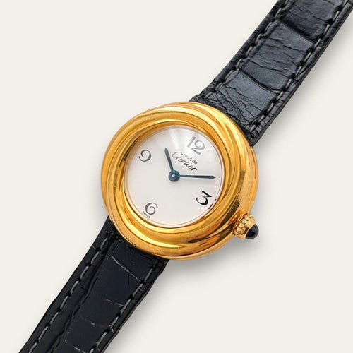 Vintage Must de Cartier Trinity Vermeil - Gold-Plated Silver 925 - Boxed