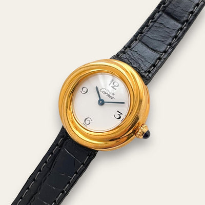 Vintage Must de Cartier Trinity Vermeil - Gold-Plated Silver 925 - Boxed