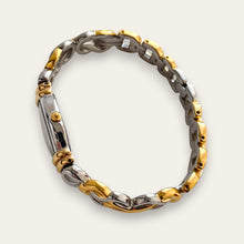 Load image into Gallery viewer, Vintage Ladies' Two-Tone Seiko Quartz Watch - Barrel Dial
