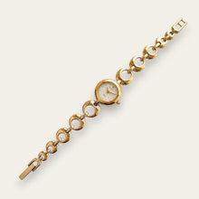 Load image into Gallery viewer, Vintage Ladies' Gold-Plated Accurist Pearl Quartz Watch - Mother of Pearl Dial
