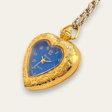 Load image into Gallery viewer, Vintage Heart-Shaped Ronica Pendant Watch - Quartz Movement
