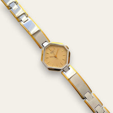 Load image into Gallery viewer, Vintage 1990s Two-Tone Ladies' Seiko Quartz Watch With Octagon Dial
