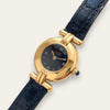 Vintage Ladies' Cartier Must Colisée Vermeil - Black Dial