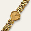 Rare Vintage Gold-Plated Ladies' Seiko Quartz Watch - Round Dial