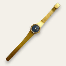 Load image into Gallery viewer, Vintage Gold-Plated Raymond Weil Ladies' Mechanical Watch - Blue Dial
