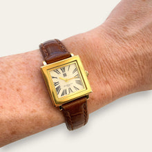 Load image into Gallery viewer, Vintage 90s Givenchy Gold-Plated Tank Watch - Quartz
