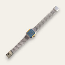 Load image into Gallery viewer, Vintage Two-Tone Ladies' Seiko Lassale Quartz Watch with Blue Dial
